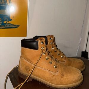 Timberland Men's Tan Leather Boots